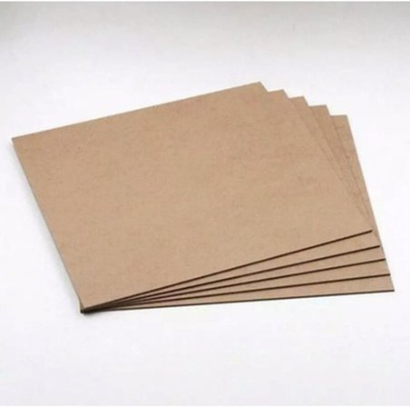 Mobilreyon - 5 Adet Duralit Ham Mdf 3 Mm Kalınlık, 35X50 Cm (Resim Kağıdı Ölçüsü)