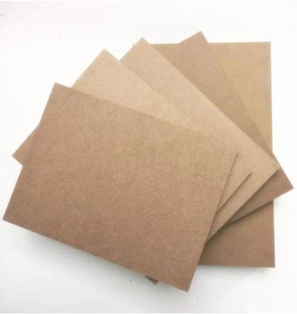Mobilreyon - 5 Adet Duralit Ham Mdf 3 Mm Kalınlık, 35X50 Cm (Resim Kağıdı Ölçüsü)