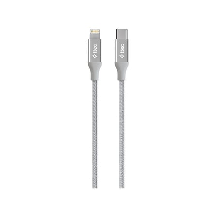Alumicable Type-c Lightning Hızlı Şarj Kablosu 150cm 2DK41-8 Farklı Renk (Gri)