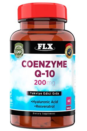 Flx Coenzyme Q-10 200 Mg 60 Tablet + Ncs Vitamin D3 Vitamin K2 20 ML