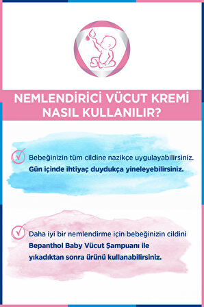 Bepanthol Baby Nemlendirici Vücut Kremi 200 ml