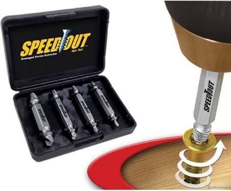 Speed Out Hasar Görmüş Vida Çıkarıcı Pratik
