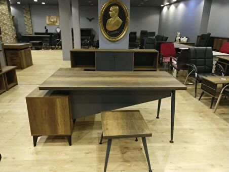 Lina Ofis Büro Yönetici Koltuklu Masa Makam Takımı