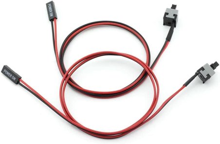 Uzun Kasa Start Power Butonu Kablolu 1.5 metre