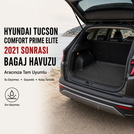 Hyundai Tucson 2021 Sonrası Comfort / Prime / Elite Ses Sistemsiz Bagaj Havuzu
