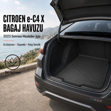 Citroen C4X Elektrikli 2023 Sonrası Bagaj Havuzu