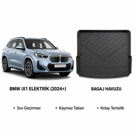 BMW iX1 Elektrikli 2024 Sonrası Bagaj Havuzu