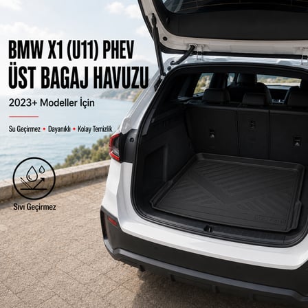 BMW X1 (U11) PHEV 2023 Sonrası Üst Bagaj Havuzu