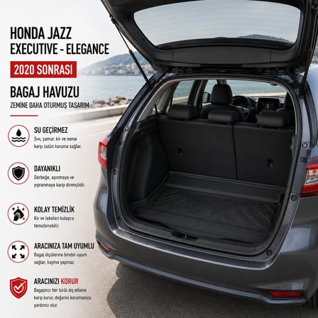 Honda Jazz 2020 Sonrası Executive / Elegance Bagaj Havuzu