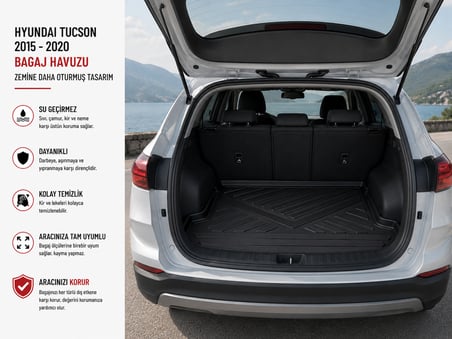 Hyundai Tucson 2015-2020 Arası Bagaj Havuzu
