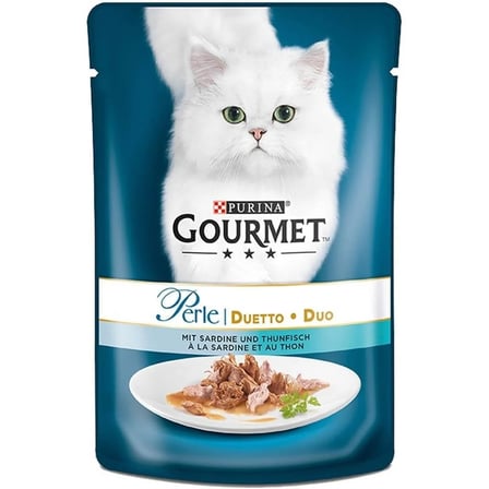 Purina gourmet perle ızgara ton balıklı yaş kedi maması 85 gr x 13 adet pouch