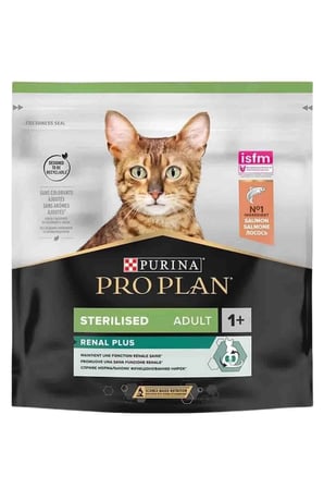 Proplan sterilised somon kısır kedi maması 400 gr 6 adet