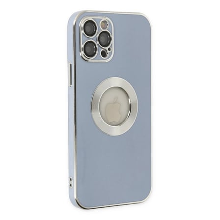 Apple iPhone 12 Pro Kılıf Store Silikon - Sierra Blue