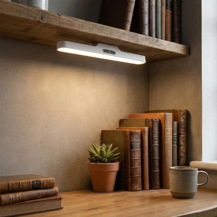 5 Watt Şarjlı Mıknatıslı Dokunmatik Aplik (Beyaz, 1 Adet)