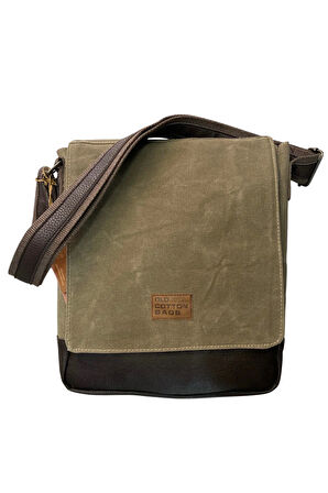 Kaliteli Su Geçirmez Kanvas Postacı Çantası Western Bag 25 cm x 30 cm