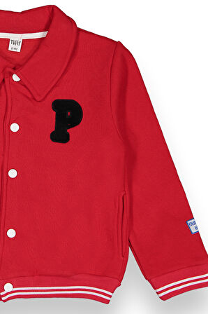 Kız Çocuk 3 İplik Oversize Kolej Ceket