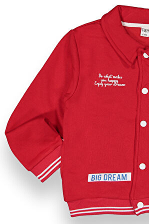 Kız Çocuk 3 İplik Oversize Kolej Ceket