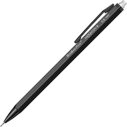 Scrikss Office Hexagonr Mekanik Kurşun Kalem Siyah 0.5 Mm
