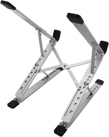 Kaliteli Tok Alüminyum Dizüstü Bilgisayar Notebook Standı Yüksekliği Ayarlanabilir 30cm Maksimum Yükseklik Stand Taşınabilir Yükseltici MacBook Uyumlu Tüm Dizüstü Bilgisayar 10-16 inç N8