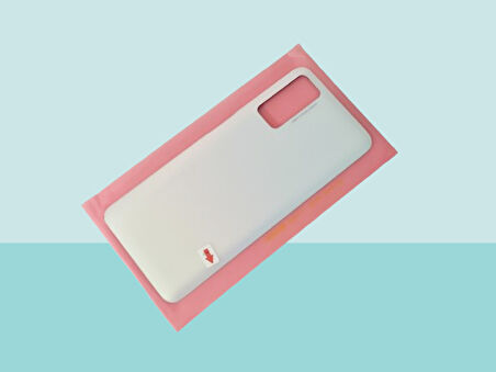 Tkgz - General Mobile GM 21 PLUS Arka Kapak Batarya Kapağı - BEYAZ