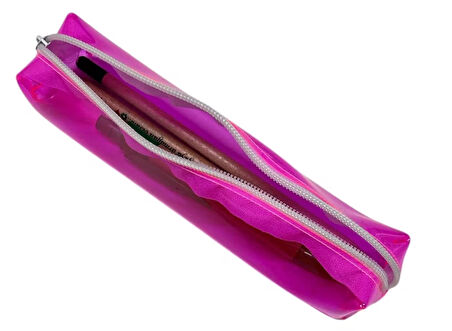 renkli Tasarım Kalemlik & Makyaj Çantası - Pembe Çok Amaçlı Organizer