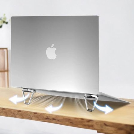 Mini Laptop Standı Masaüstü Laptop Tutucu Laptop Standı Portatif Yapışkanlı Laptop Standı set
