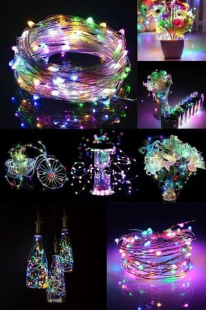 Peri Led Işık 5 Metre (RGB) Renkli Işık