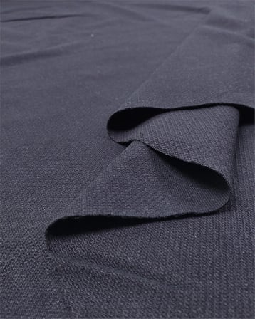 Siyah Yumuşak Dokulu Üç İp Penye Kumaş Eşofmanlık & Sweatshirtlük En: 180cm