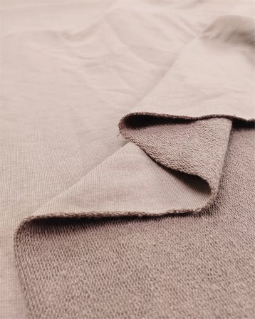 Sütlü Kahve Yumuşak Dokulu İki İp Penye Kumaş Eşofmanlık & Sweatshirtlük En: 180cm