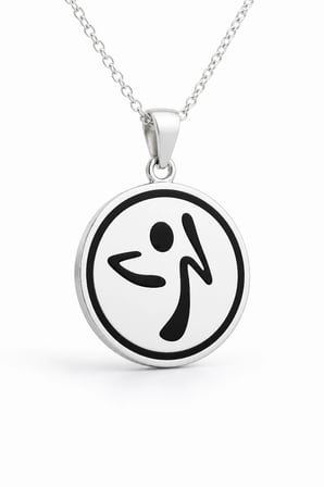 Zumba Kolye - Gümüş