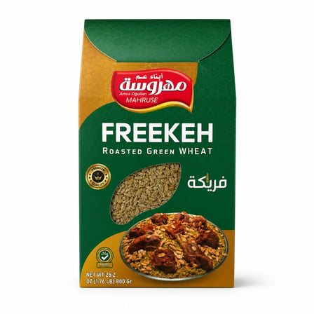 Mahruse Freekeh 800 g + Al Shalan Sella Basmati Pirinç 1 kg İkili Set