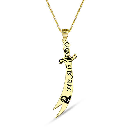 Zülfikar Kolye - Altın