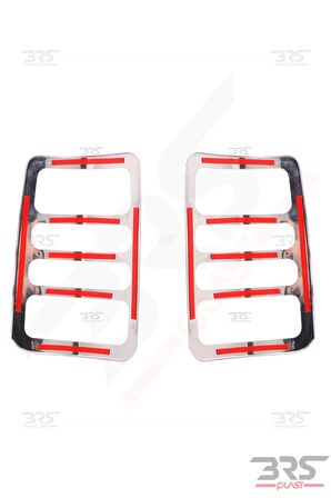 Volkswagen Caddy Krom Stop Çerçevesi 2003-2014 Paslanmaz Çelik