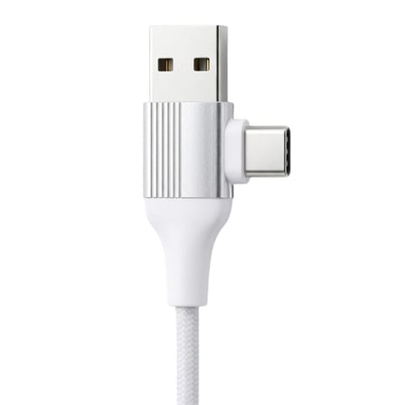 USB Type-C 5'i 1 Arada Çoklu Hızlı Şarj Kablosu, Lightning ile Uyumlu, Micro USB Destekli, Taşınabilir (Beyaz)