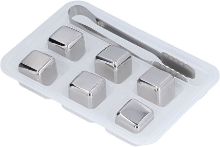 6'lı Çelik Metal Kaplama Soğutma Buz Küpü