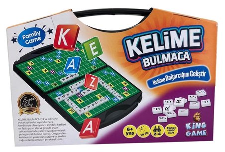 Kelime Bulmaca Aile Oyunu | Kelime Dağarcığını Geliştirir | 6+ Yaş | 2-4 Oyuncu | Eğitici Zeka Oyunu