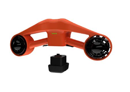 Sea Scooter Elektrikli Deniz Su Scooter Hoverboard Citymate +Kılf Turuncu