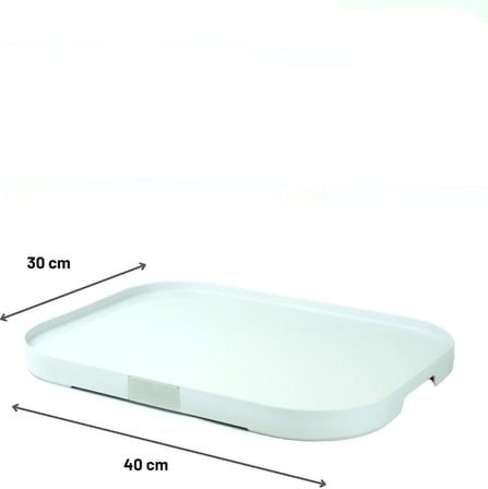 Mutfak Servis Tepsisi-Beyaz M-E71-01