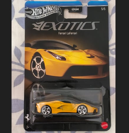Hot Wheels Silver Series Exotics Ferrari Laferrari