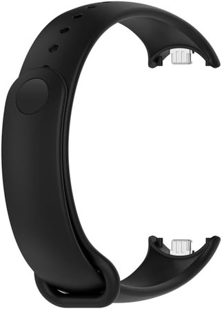 Xiaomi Mi Band 8 Mi Band 9 Mi Band 10 ile Uyumlu Silikon Kordon Kayış Metal Pimli