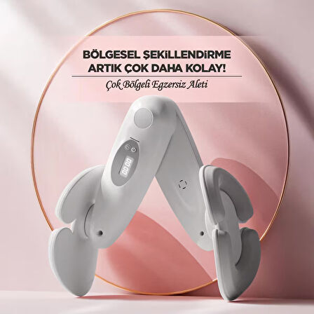 RELAXUS İç Bacak Egzersiz Aleti Thigh Master Kegel Cihazı Pelvik Taban Kas Aleti Kalça ve Kol Sıkılaştırıcı