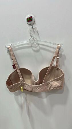 Belvü Straplez Dolgusuz Mikro Tulum Açık Vizyon Sütyen