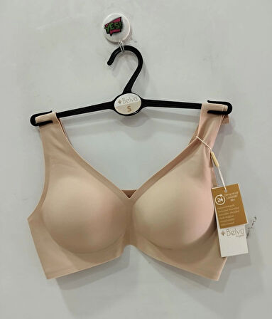 Belvü Kadın Lazer Kesim Çıkarılabilir Pedli Ten Sütyen -1231