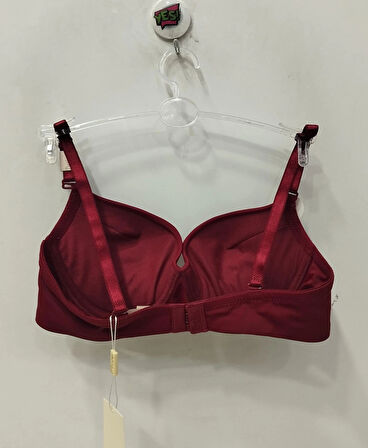 BELVÜ DOLGULU MİKRO TULUM SÜTYEN 1109-BORDO