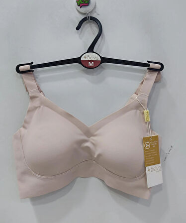 Belvü Kadın Balensiz Dikişsiz Geniş Askılı Toparlayıcı Açık Vizyon Sütyen