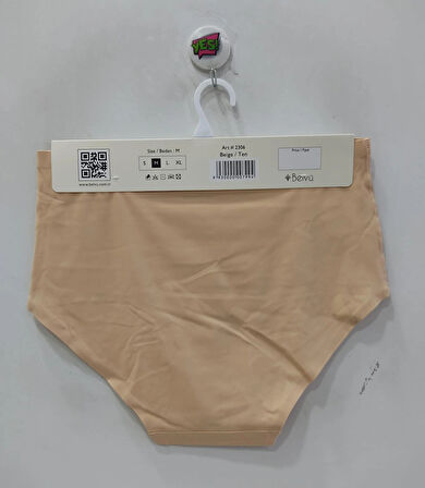 Belvü Kadın Yüksek Bel Lazer Kesim Ten Külot