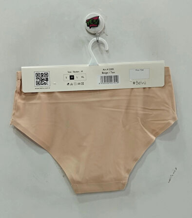 Belvü Kadın Lazer Kesim Hipster Ten Külot