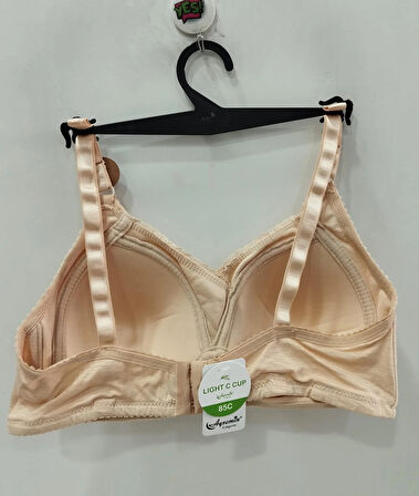 Nergiz Kadın Balensiz Desteksiz Pamuklu Toparlayıcı Ten Sütyen