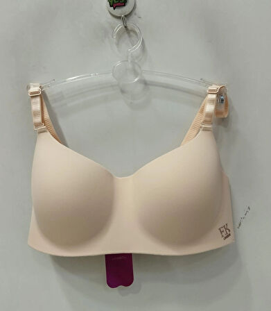 F.K Kadın Desteksiz ve Balensiz Yumuşak Ten Sütyen