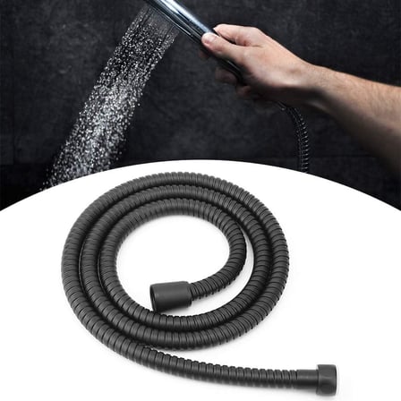 Kyrotech 140 cm Uzun Esnek Duş Hortumu, Dayanıklı, Hafif ve Esnek Tasarım, Geniş Hareket Özgürlüğü, Bahçe, Ev ve Endüstriyel Kullanım için Uygun, Kolay Kurulumlu